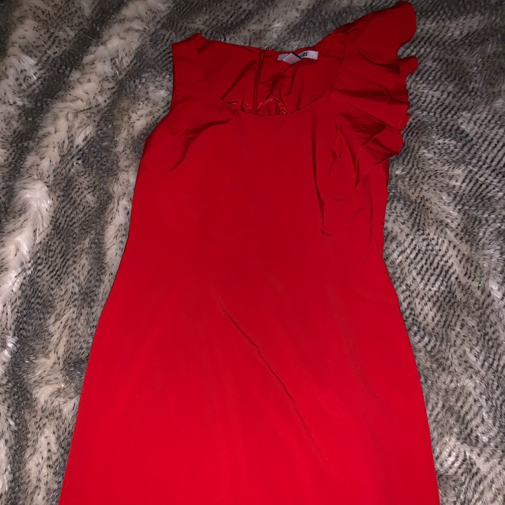 Red dress